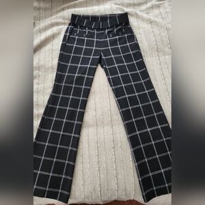 Abercrombie Kids Black and White Patterned Pants